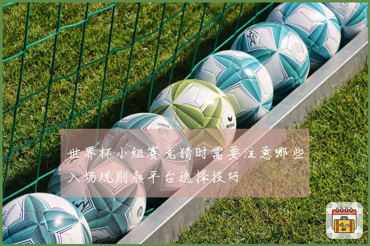 世界杯小组赛竞猜时需要注意哪些入场规则和平台选择技巧